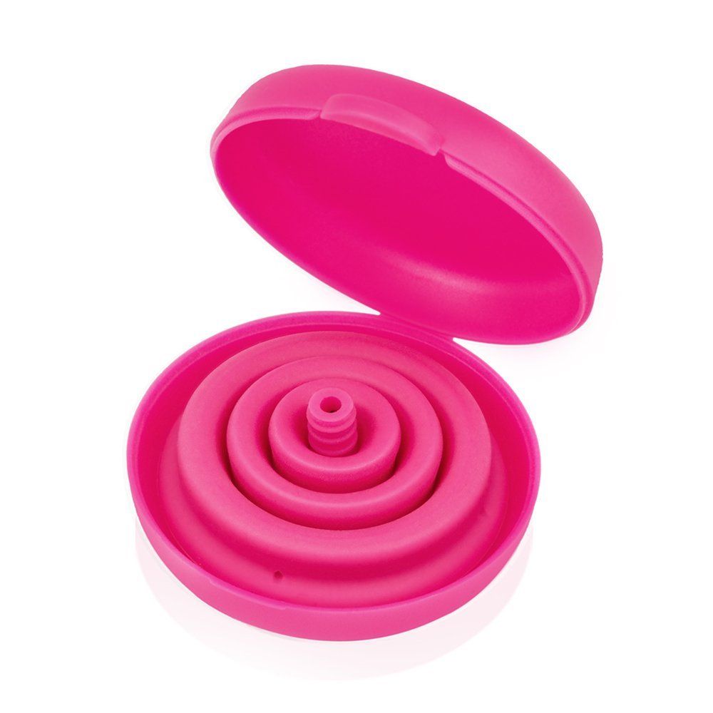 Although many women don't know much about menstrual cups, their periods are Cups have been popular in Europe and the United States for several years. Now, there are many menstrual cup brands for everyone to choose from, such as American Diva... Intimina Menstrual Cup Size B (reusable) Photo-2